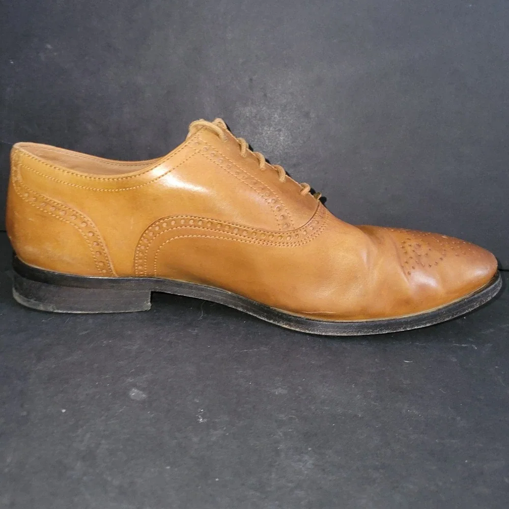 Allen Edmonds Siena Brogue Dress Shoes Men's Size 10.5D Oxford Brown